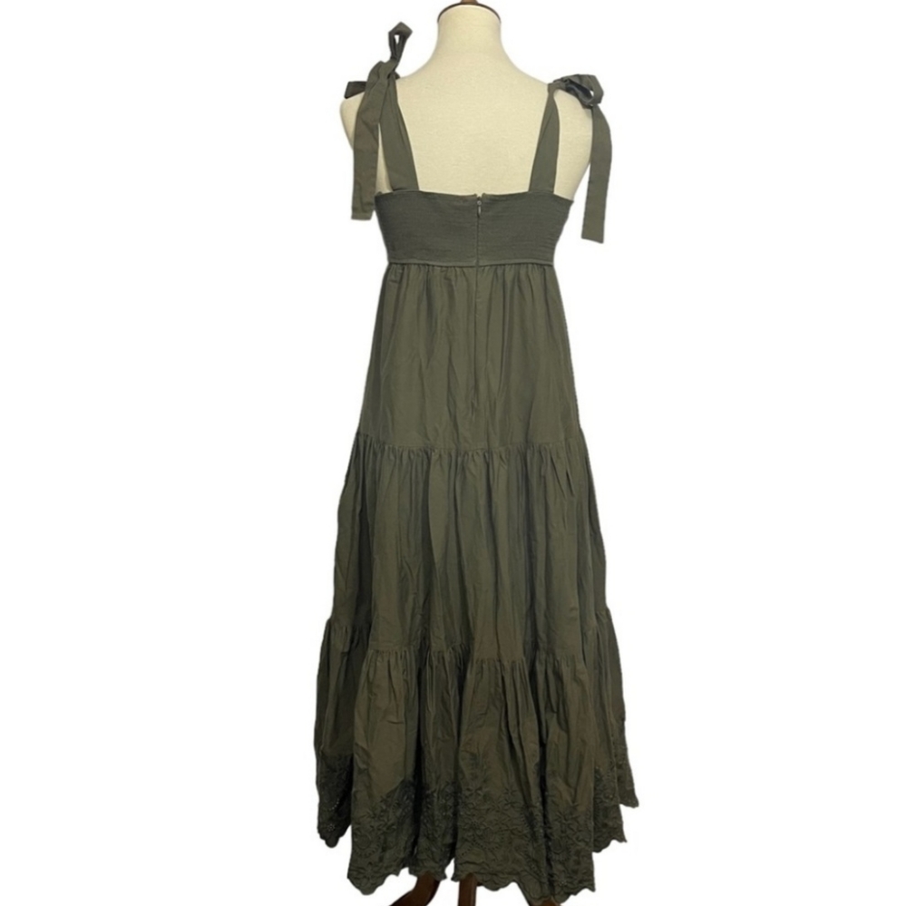 JASON WU Embroidered Tiered Maxi Dress - Picture 2 of 11
